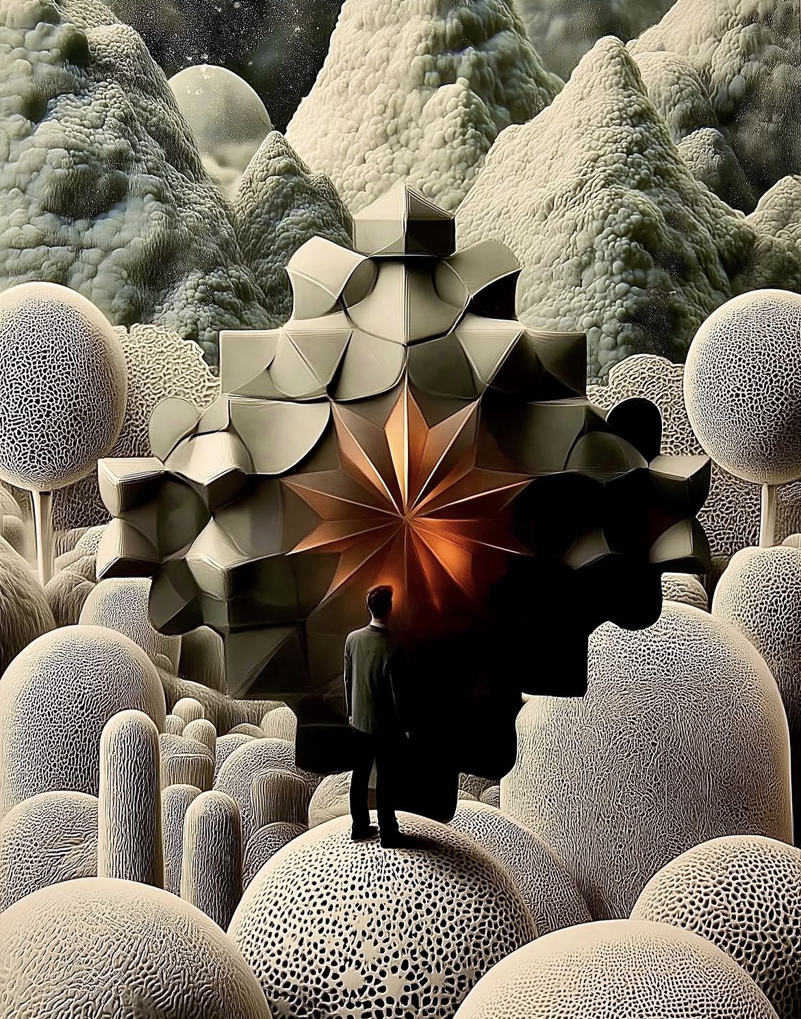 TINO visual study: Living surface